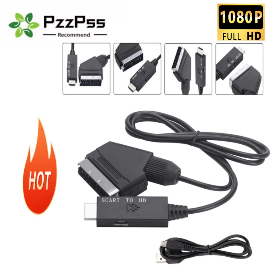 Scart To Hdmi - 1M Scart to HDMI Adapter Converter