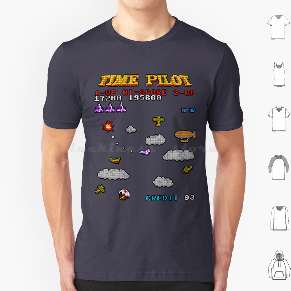 Time Pilot 2 T Shirt Cotton Me - Retro Gaming T Shirt ulasan dan harga