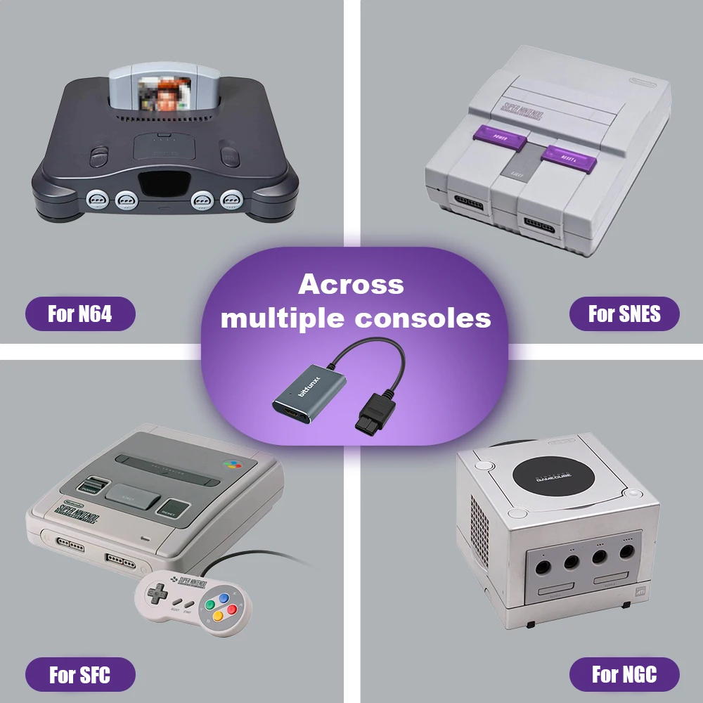 Bitfunx 720P Svideo / AV To HD - Retro Gaming N64 ulasan dan harga