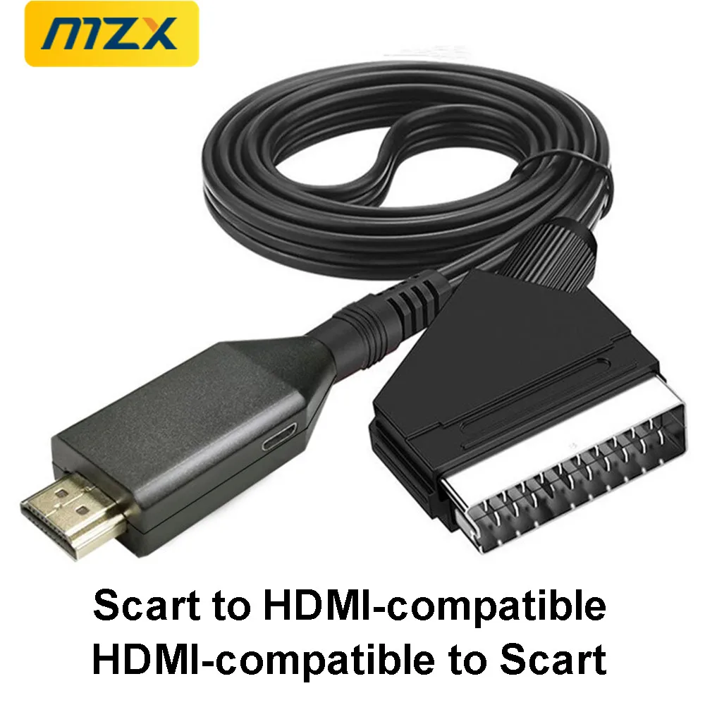 Scart to HDMI-compatible & HDM - Scart To Hdmi ulasan dan harga