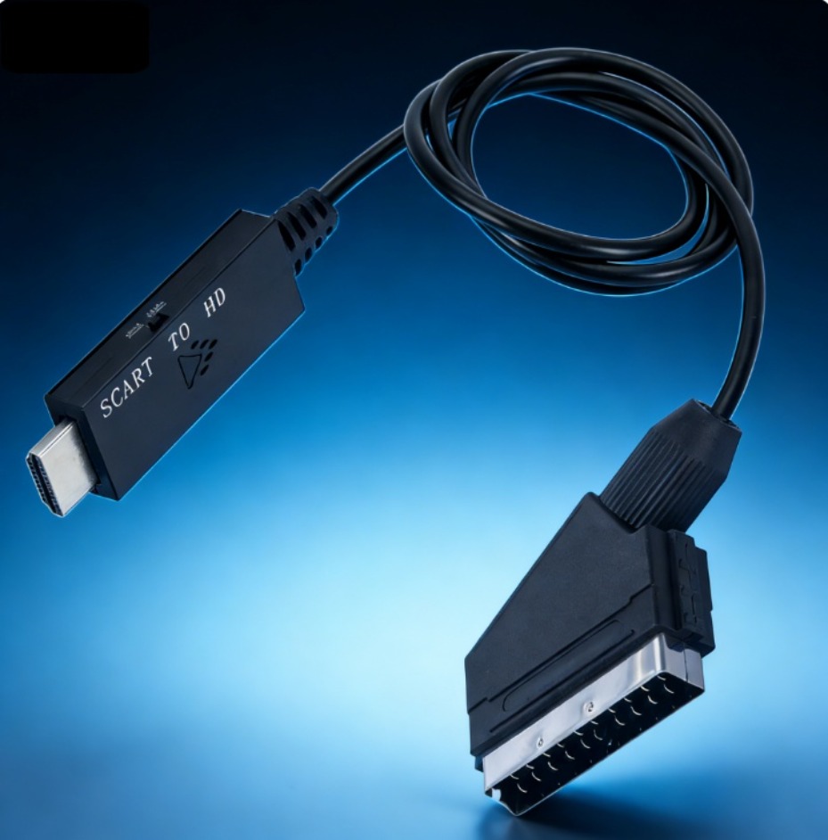 1M Scart to HDMI Adapter Conve - Scart To Hdmi ulasan dan harga