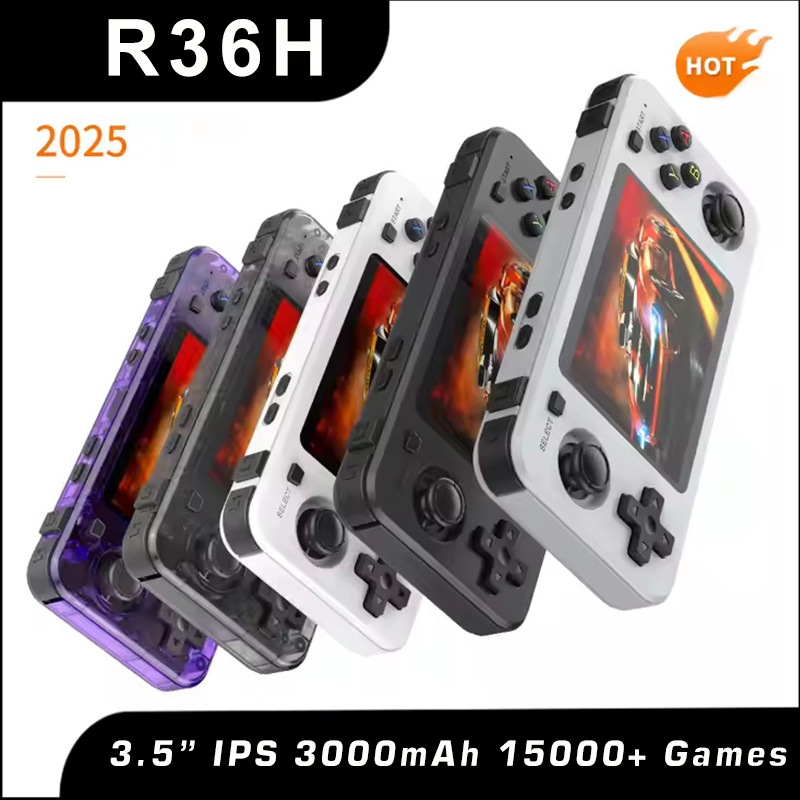 New R36H Retro Handheld Consol - Retro Gaming Kiosk ulasan dan harga